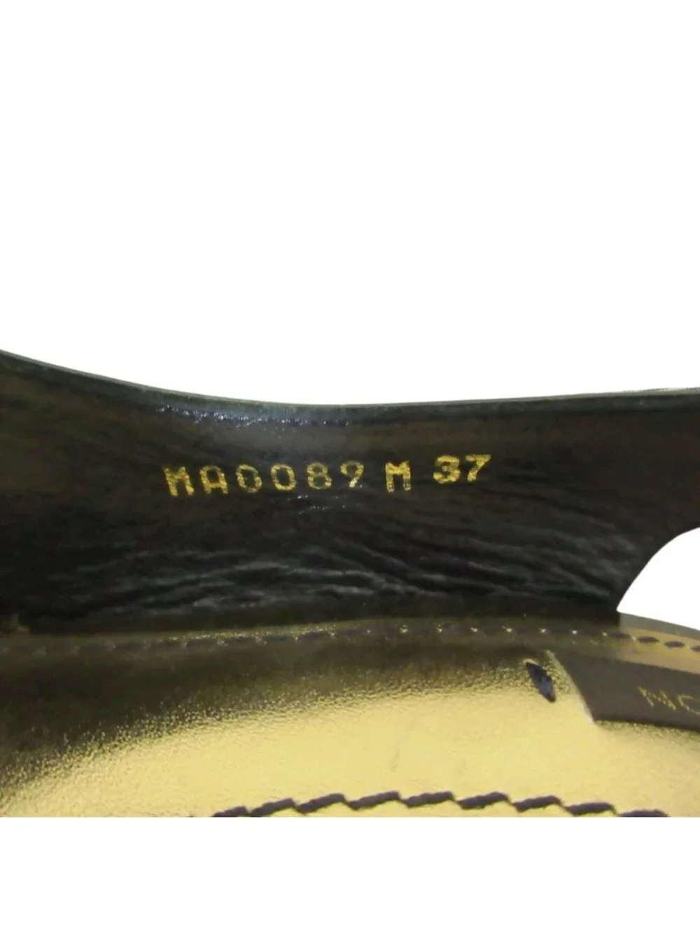 Louis Vuitton Monogram Mini Open Toe Slingback Pumps Gray Heel